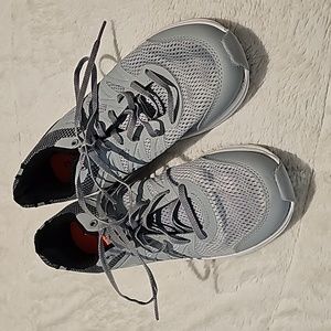 Mens Athletic Works Gray Athletic shoes with memory foam